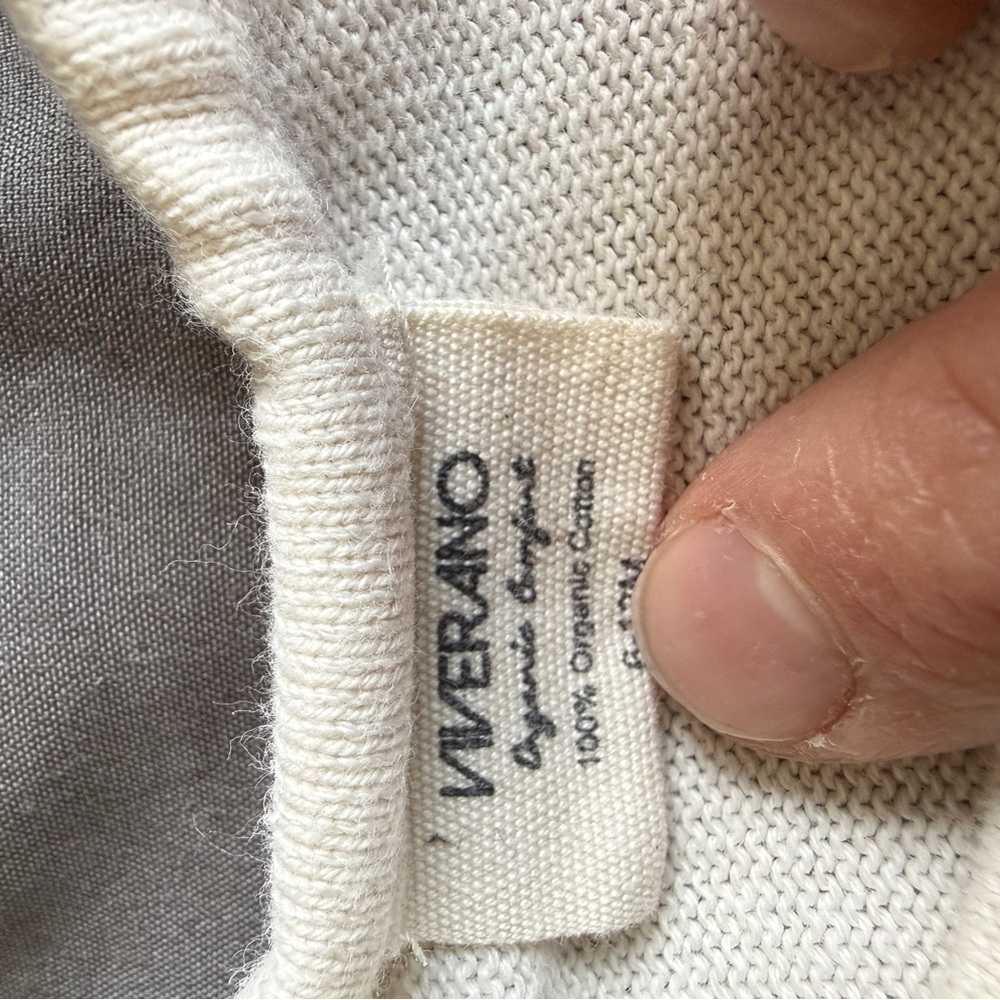 Cream Organic Cotton Baby Bodysuit